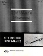 Massey Ferguson 9 Impl Carrier