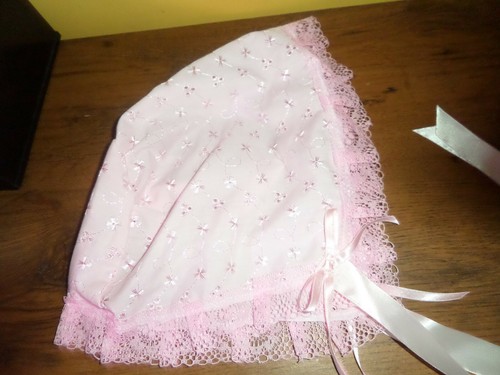 Adult baby sissy pink bonnet - baby,
