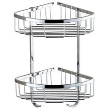 STAINLESS STEEL CORNER SHOWER