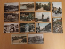 Newcastle-on-Tyne. 13 x Postcard Lot Incl Jesmond Dene, Elswick Park Model House