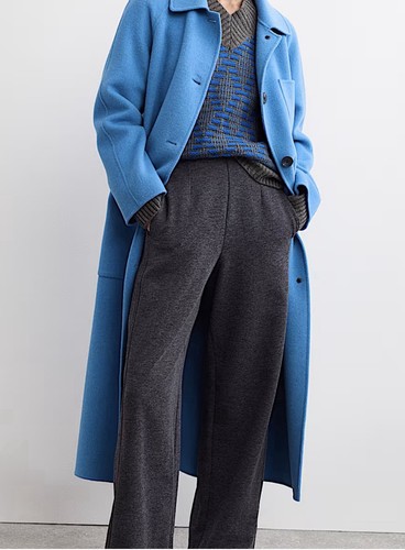 Jaeger 100 pure wool belted - jaeger,
