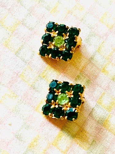 Vintage 50s 60s peridot - peridot, &