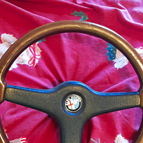 Vintage alfa rome spoke wood - vintage,