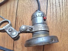 Vth.  1930's CFS Work Lamp