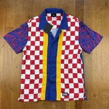 BNWT Lazy Oaf Blue Red Hello