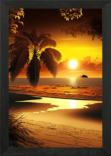 Beach sunset landscape - beach,