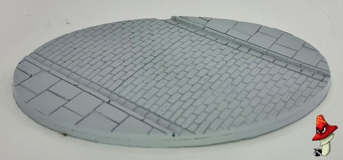 Cobblestone road 170mm oval - road,