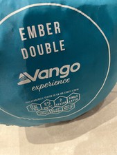 Ember Double Two Season 7.5 Tog Envelope Adult Double Sleeping Bag-9-20 headrest