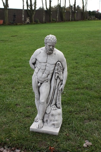Large greek sculpture concrete - sculpture,