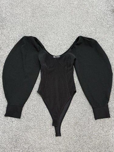Zara black corset style - zara,