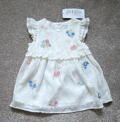 Baby girls 6 months - m&s,