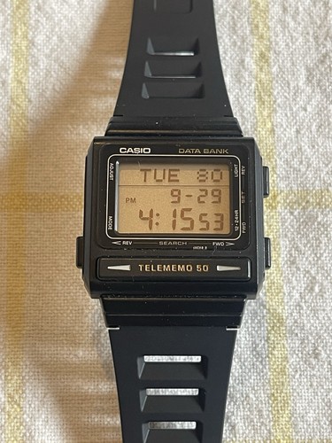 Casio data bank telememo - data,