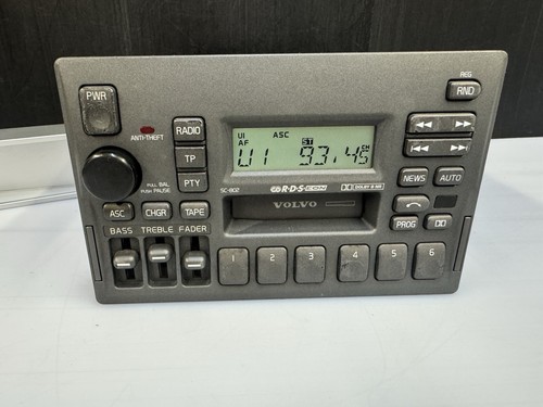 Volvo sc802 car radio - volvo, cassette