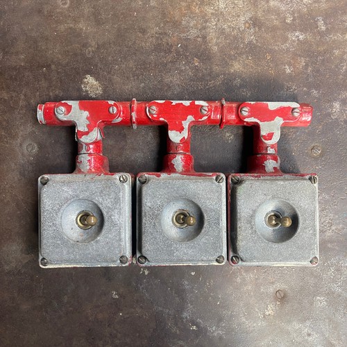 Triple vintage industrial
