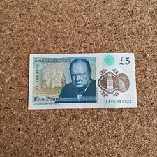 £5  Queen Elizabeth   AA06