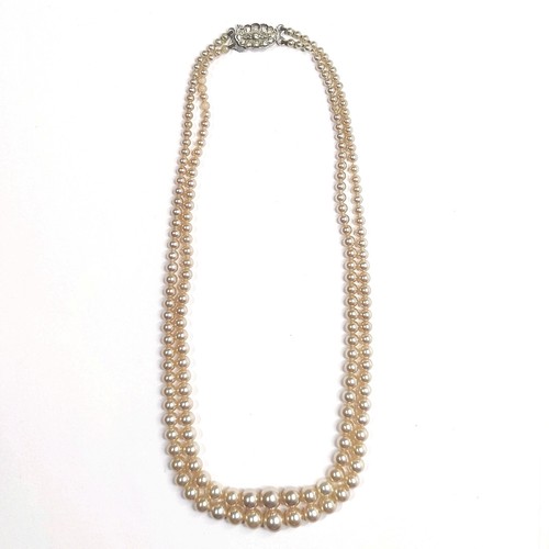 Vintage double strand rosita - double,