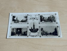 1920s RP Multi View Postcard Views of Banbury Cross Parsons High Streets Church