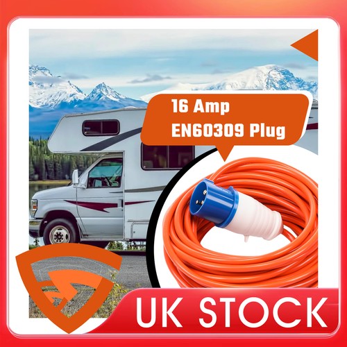 Mains cable lead campervan - campervan, 16a