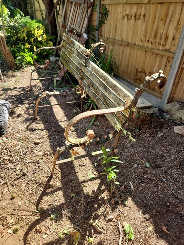 Old bench restoration - old, project