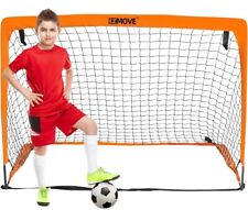 ezmove Football Goal Portable Football Net Goals Post for Kids Garden Training E