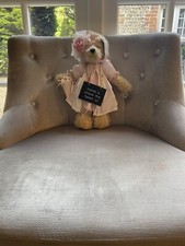 Extremely Rare Teddy Bear Flame Homeware Vintage plaque Vintage Limited Edition