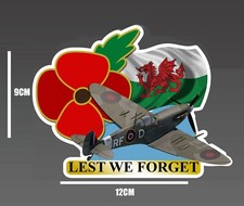POPPY VINYL STICKER LEST WE