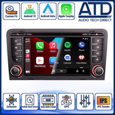 CarPlay Radio For Audi A3 S3 Mk2 Android Auto Sat Nav IPS DVD GPS RNSE Head Unit