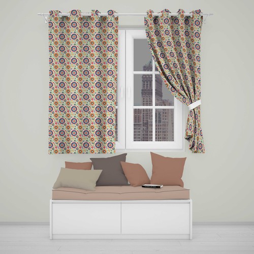 Blackout eyelet curtains - eyelet,