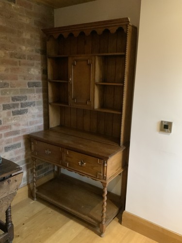 Oak welsh dresser solid wood - solid,