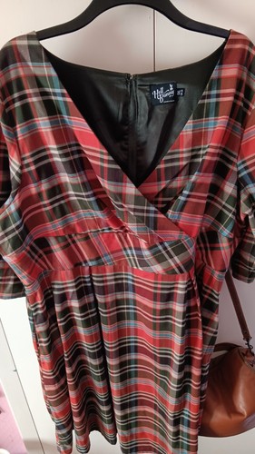 Hell bunny red tartan fit - fit, &