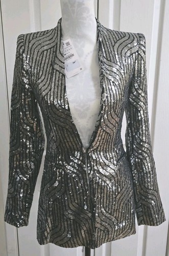 Zara sequin jacket - zara,