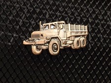 "MILITARY M35 DUCE & HALF" NEW Lapel / Hat Pin COPPER COLOR GUARANTEED FOR LIFE