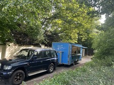 Twin Wheeled Catering Trailer