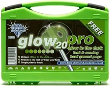 Blue Diamond Glow Tent Pegs