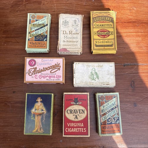 Rare vintage empty cigarette - vintage, 9