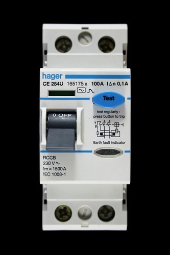 Hager 100 amp - 100,