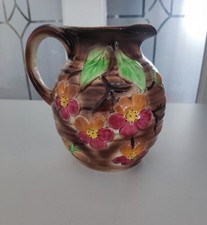Royal art pottery floral jug