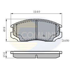 Brake Pads Set For Daihatsu