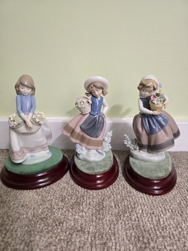 Lladro porcelain figurines set - lladro,