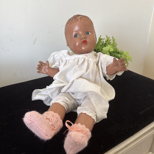 Vintage composite doll inch - vintage,
