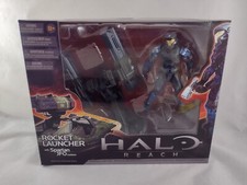 Halo Reach Rocket Launcher with Spartan JFO Custom Action Figure Mcfarlane Toys