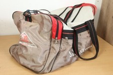 Vintage G-MAC Leathers Racing Holdall Duffle Bag Motorcycle Bike Scotland Retro