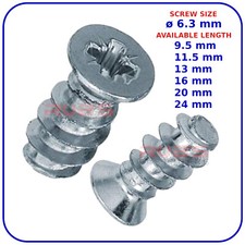 6.3mm FURNITURE SCREWS