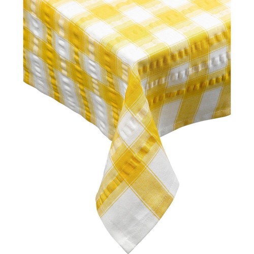 Cotton seersucker tablecloth - seersucker,