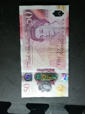 AA 50 pound note. VERY GOOD