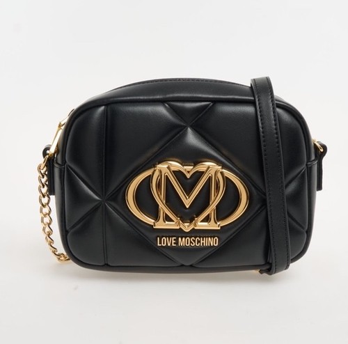 Love moschino black quilted - moschino,