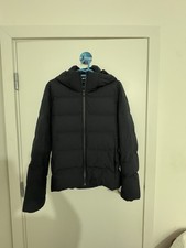 Uniqlo Navy Puffer In Extra