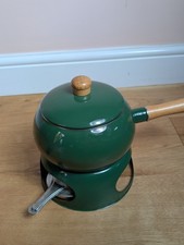 Vintage Retro 70s Green Enamel
