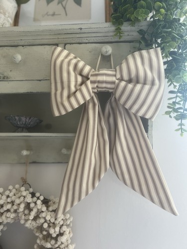 French ticking beige - french, neutral