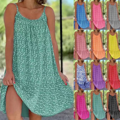 Plus size women - floral, dress